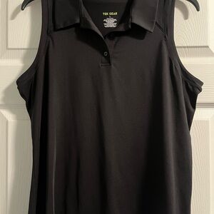 Tex Gear Women's Black Sleeveless Tank Top